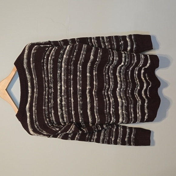 NWT Calvin Klein Jeans Women Knit classic plum Sweater sz M - Picture 6 of 8